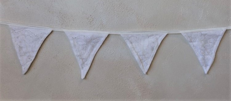 Pitskangast lipukett 2,5 m valgel paelal
