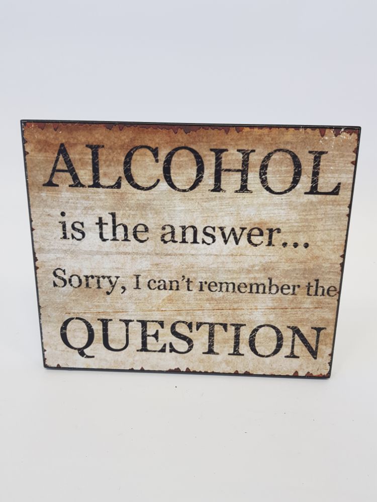 Silt Alcohol Is The Answer