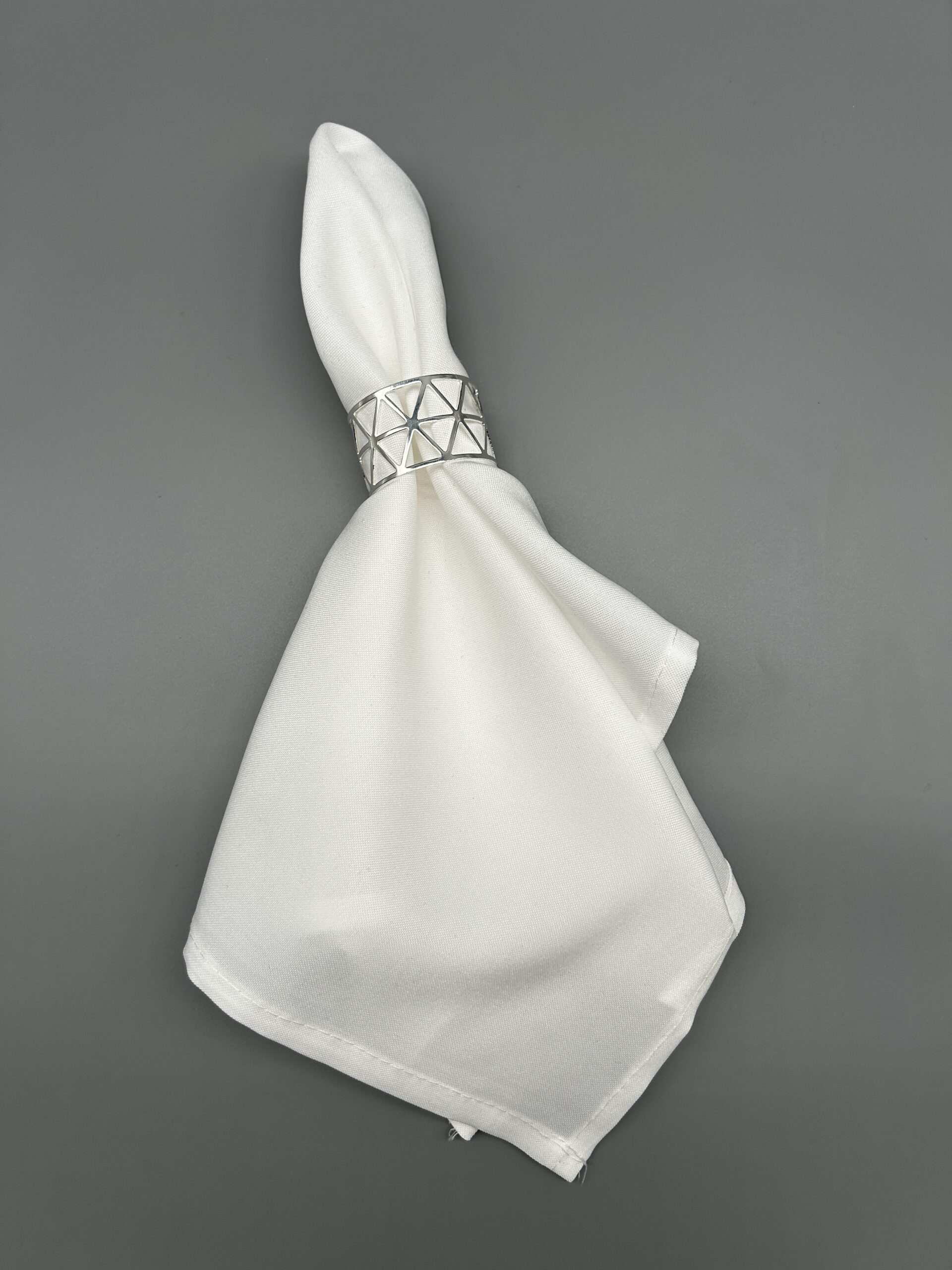 Servjett Valge 50x50cm